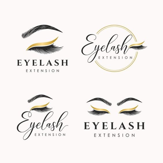 Lash Logo Design Luxe Lash Factory Premium Eyelashes Crafted For Perfection 8237